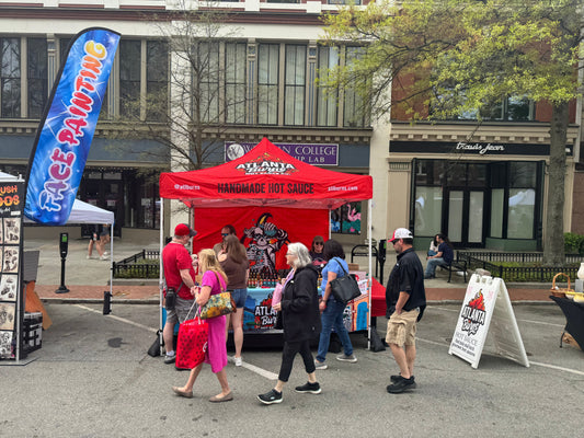 Behind The Table: Festivals, Tents, and Hot Sauce