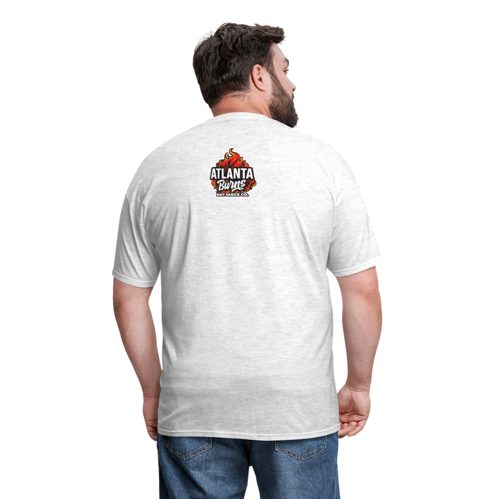 Choose Your Hot Sauce Wisely T Shirt - light heather gray