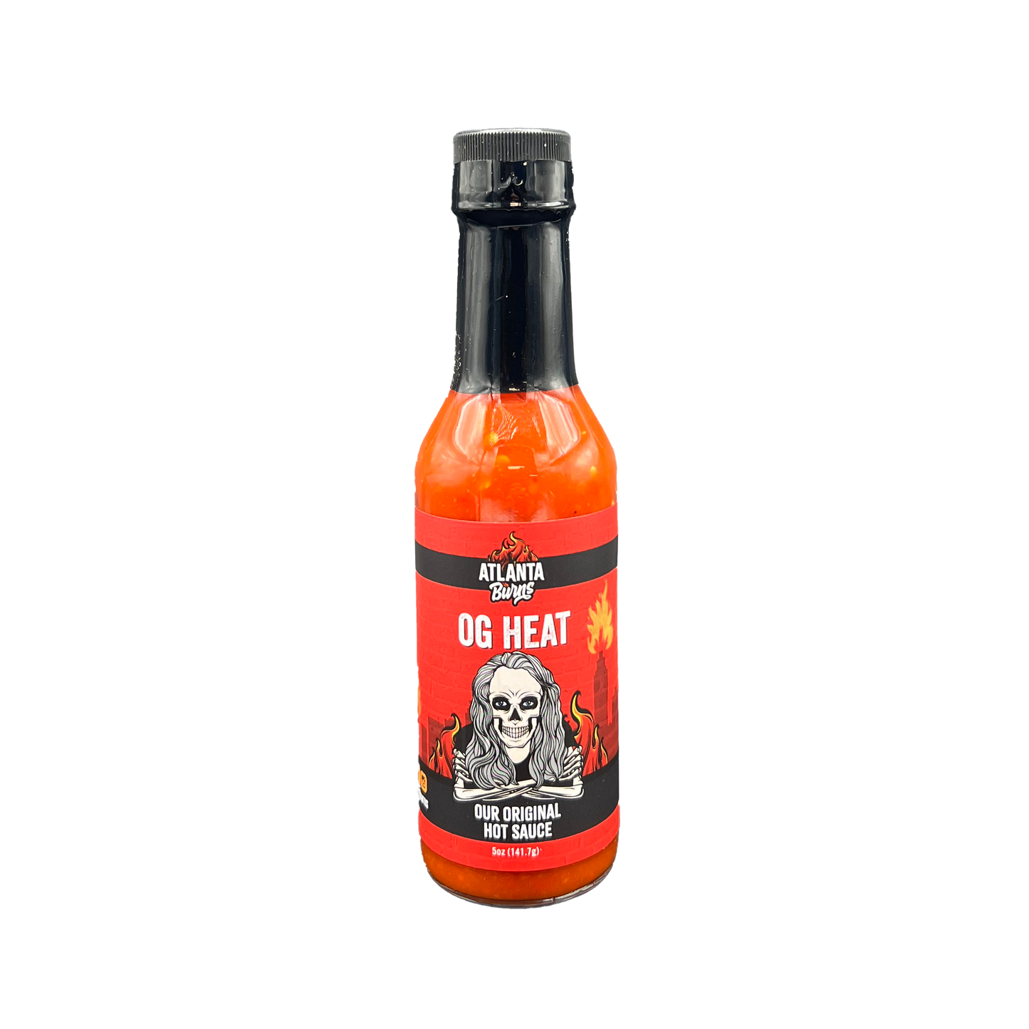 Roasted Red Fresno Peppers, OG Heat, Red Fresno Hot Sauce, Shallots, Garlic, Onion, Atlanta Burns, Every Day Hot Sauce