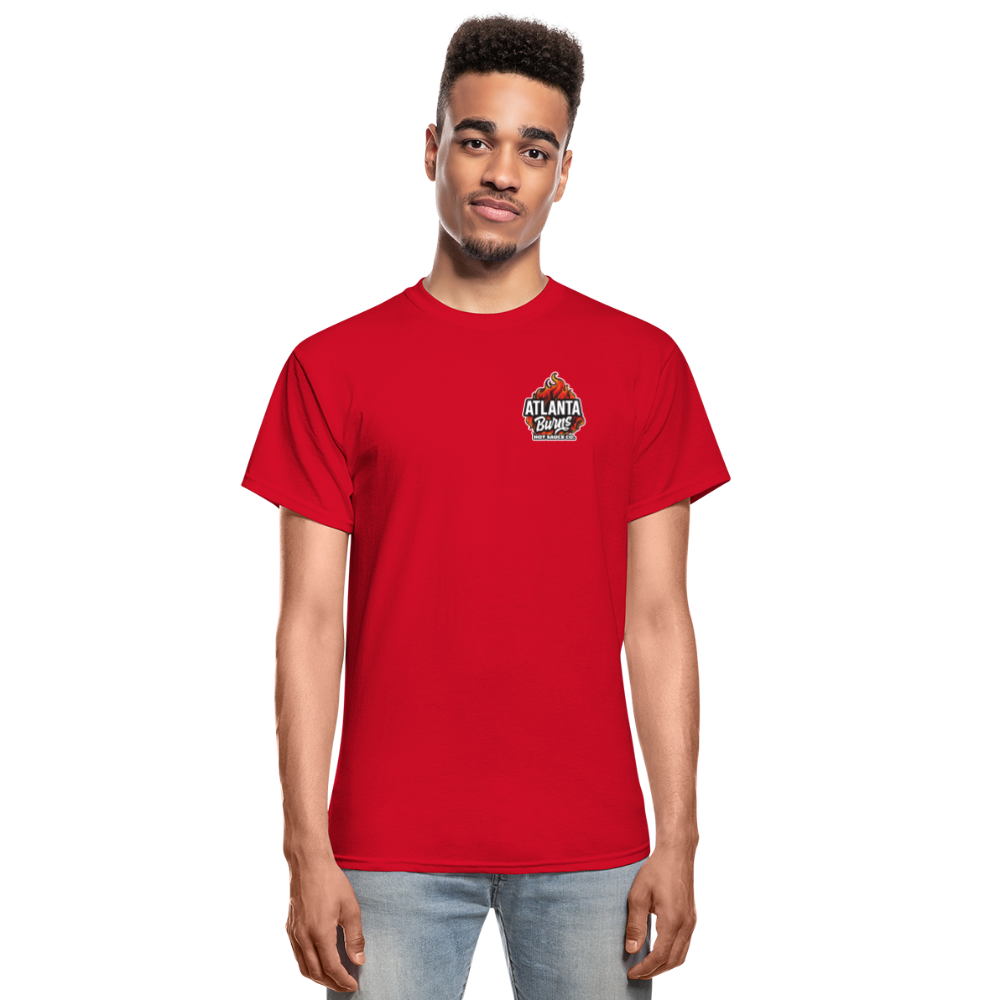 Summertime Blues Tee - red