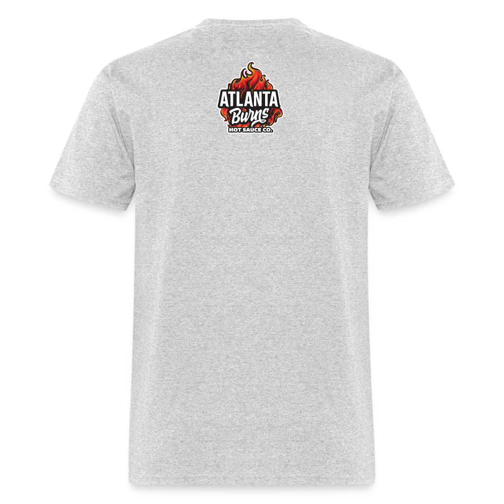 Choose Your Hot Sauce Wisely T Shirt - heather gray