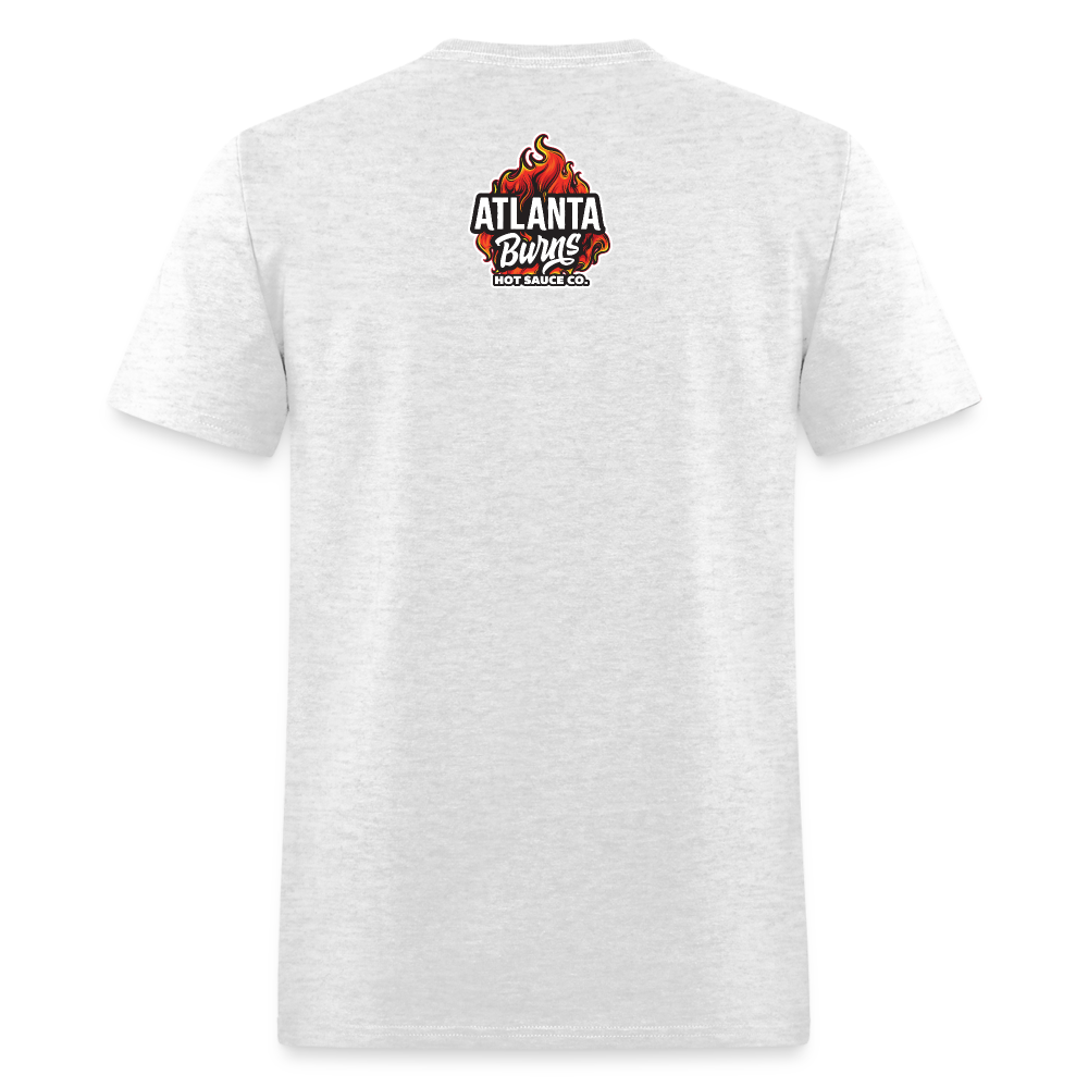 Choose Your Hot Sauce Wisely T Shirt - light heather gray